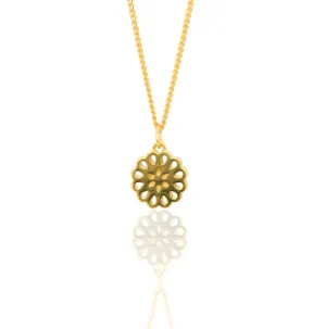 Boh Runga Petite Lotus Pendant - 9ct Yellow Gold