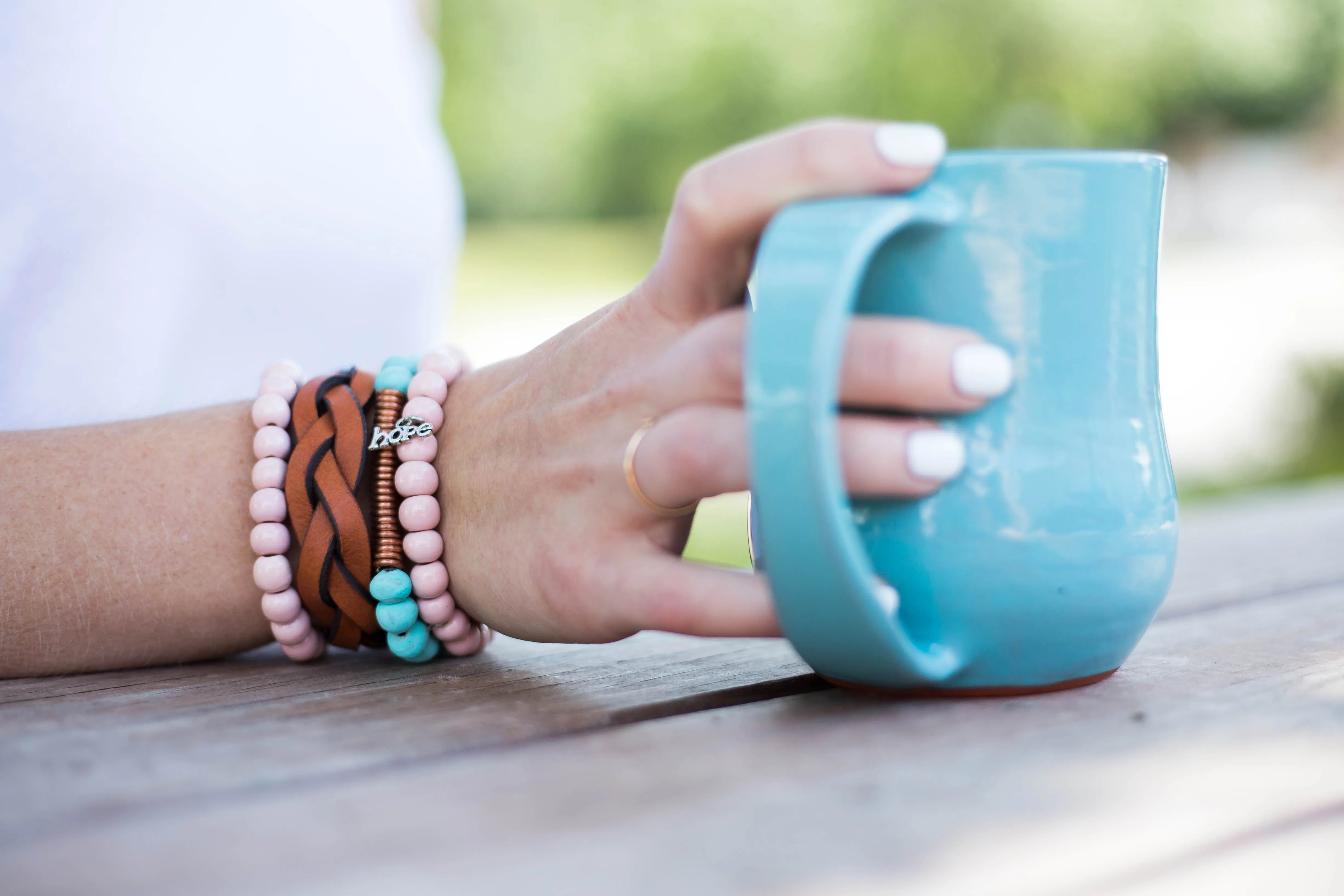 Braided Leather Bracelet