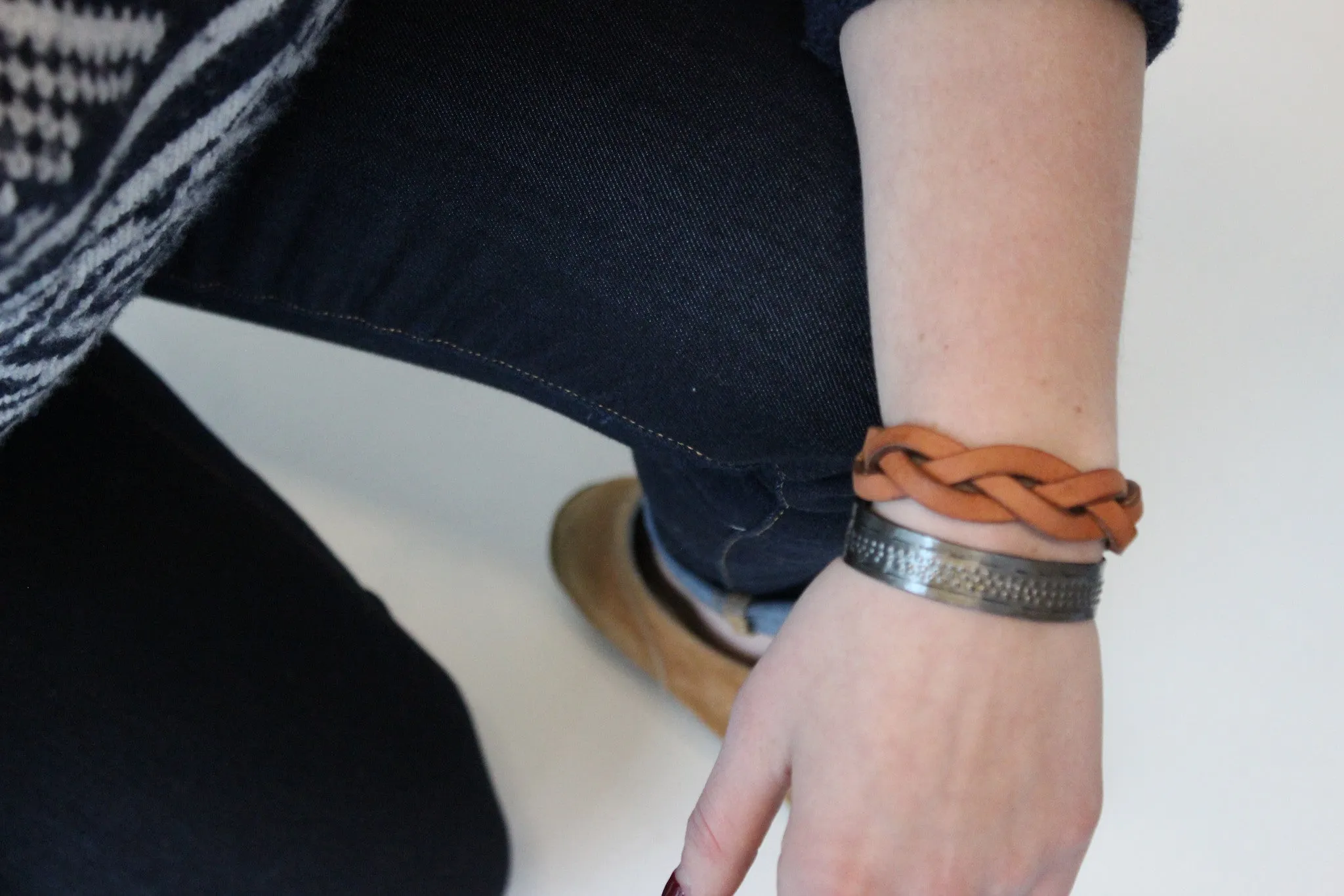 Braided Leather Bracelet