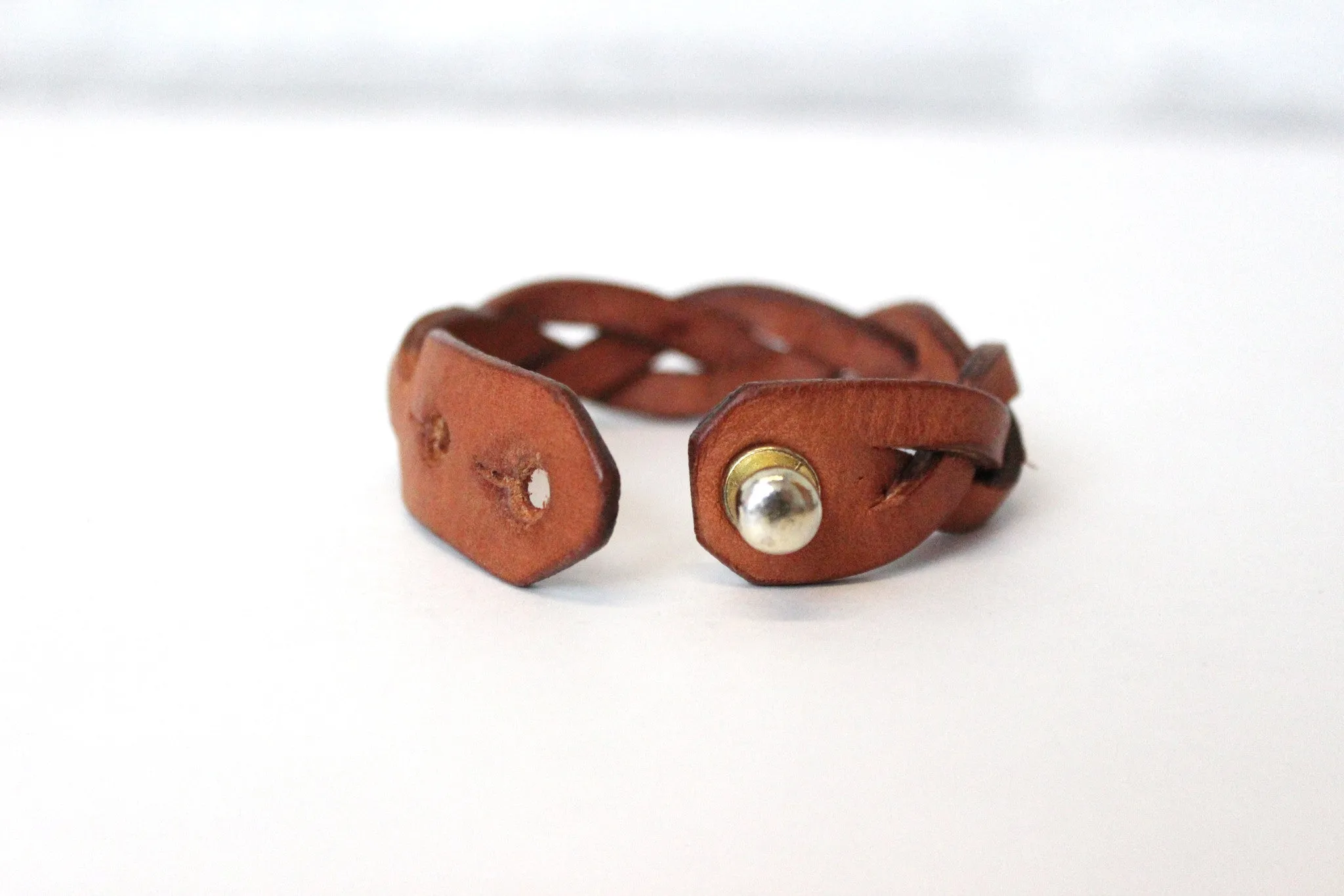 Braided Leather Bracelet