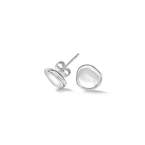 Dimple Pebble Studs