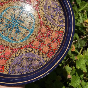 Fair Trade Hand Painted Decorative Tray