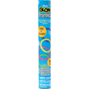 Glow Stick Bracelets Connectors Included 5mm x 7.875 inches 15 pieces