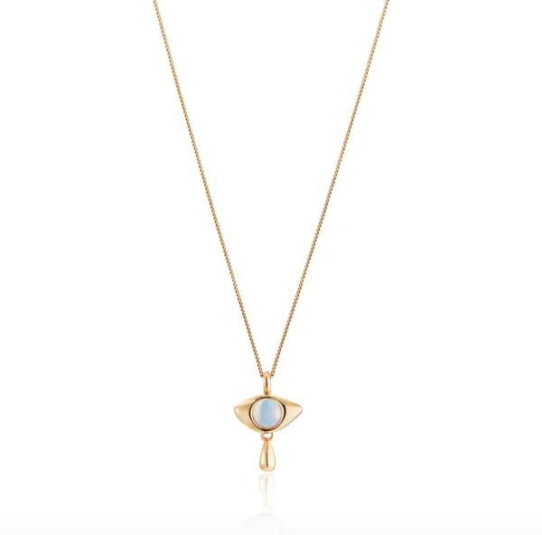 GOLD DENNI PENDANT NECKLACE