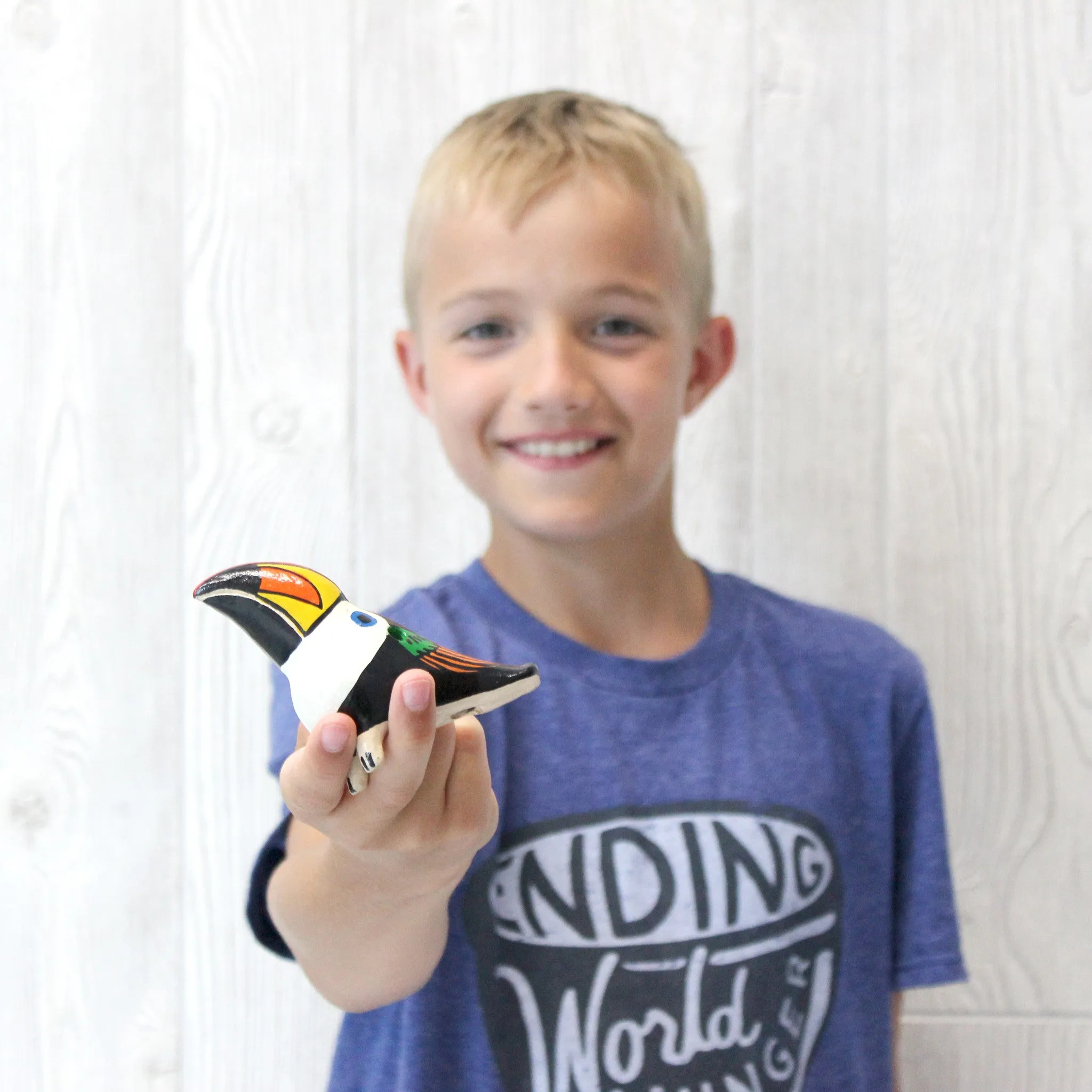 Hand-Painted Bird Whistle