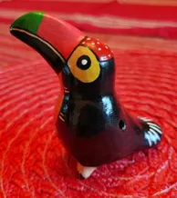 Hand-Painted Bird Whistle