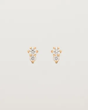 Lottie Studs | Diamonds