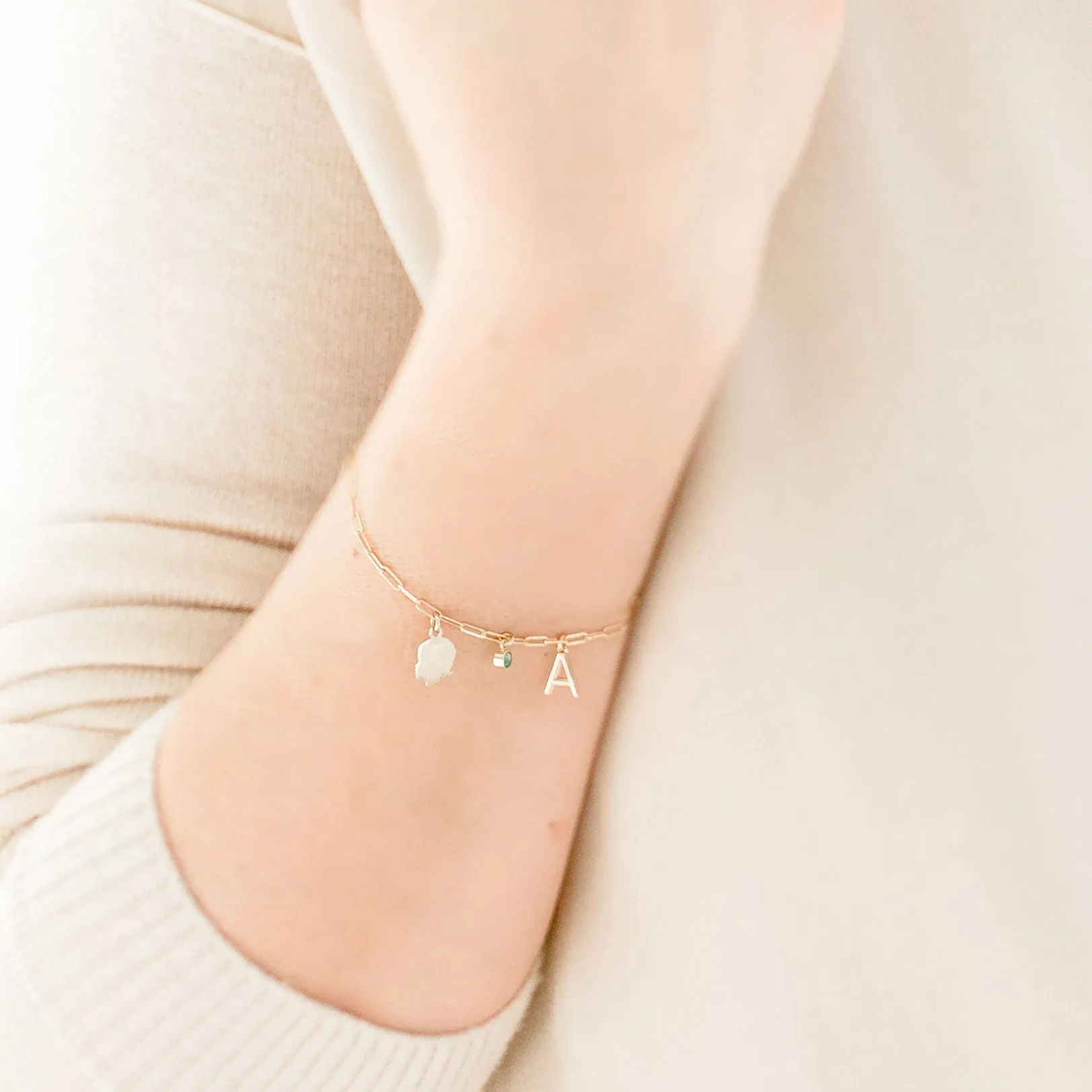 Paperclip Chain Bracelet - Dainty Weight