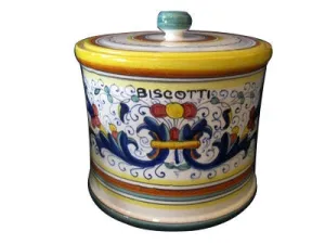 Ricco Deruta Cookie Jar