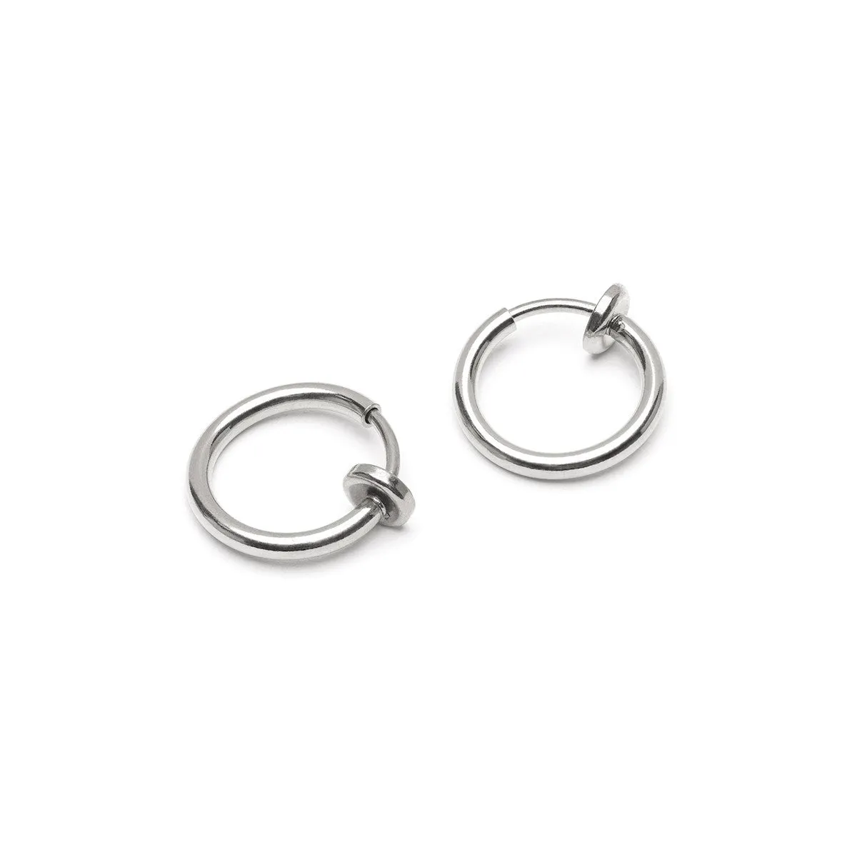 Silver Spring Clip-On Earrings