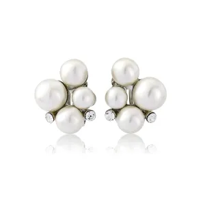 Statement of Pearl Clip On Earrings