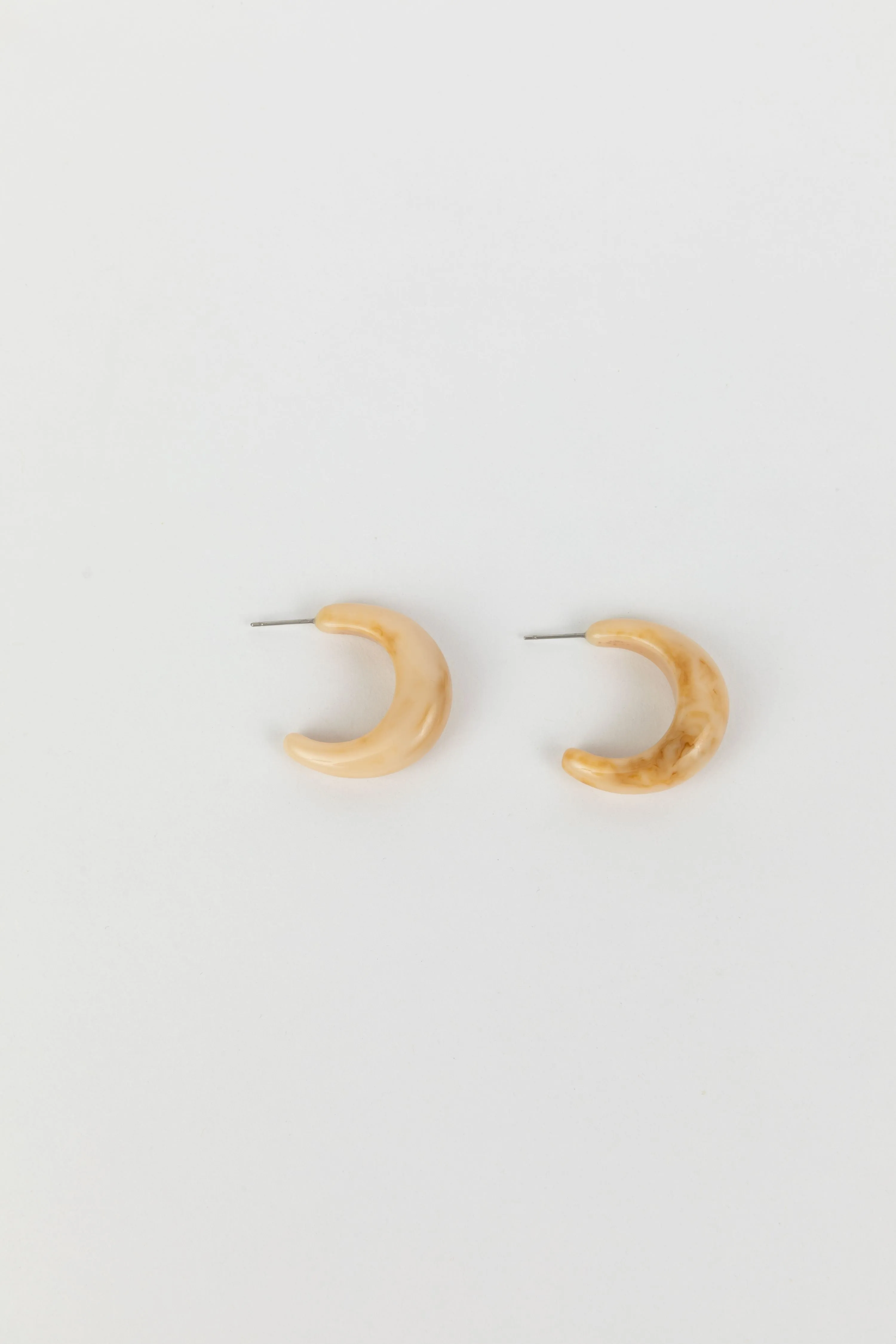 Swerve Earrings - Natural