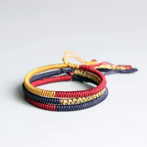 Tibetan Lucky Rope Lama Braided Knot Bracelet