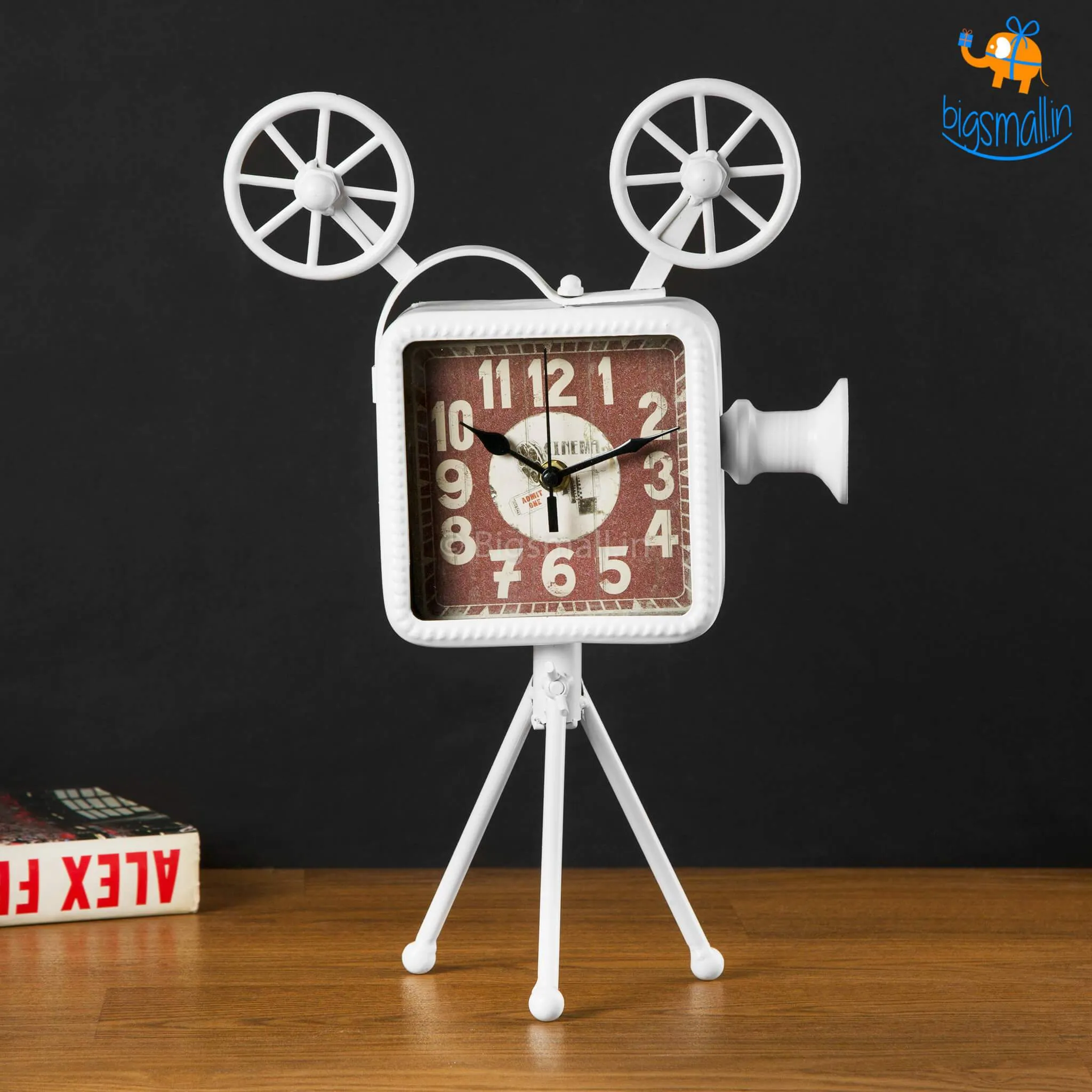 Vintage Video Camera Clock