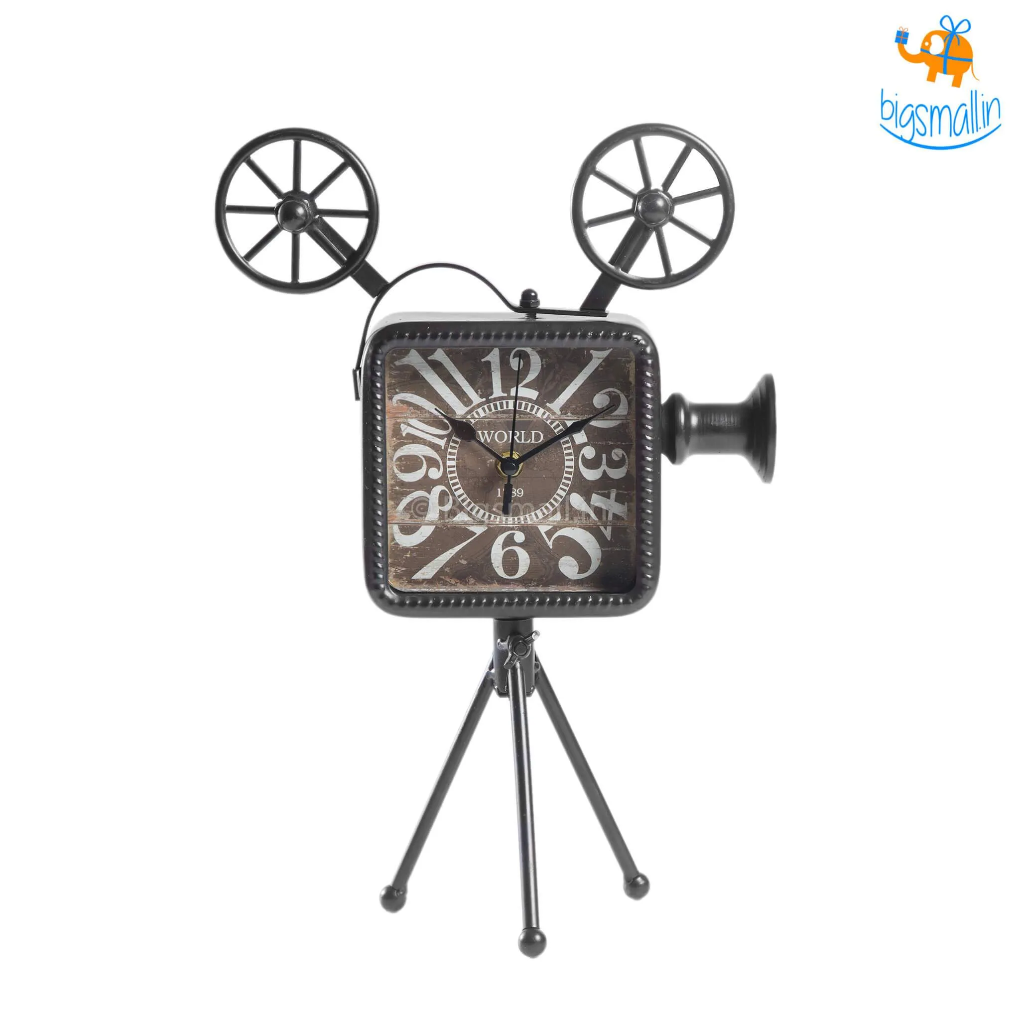 Vintage Video Camera Clock