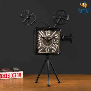 Vintage Video Camera Clock